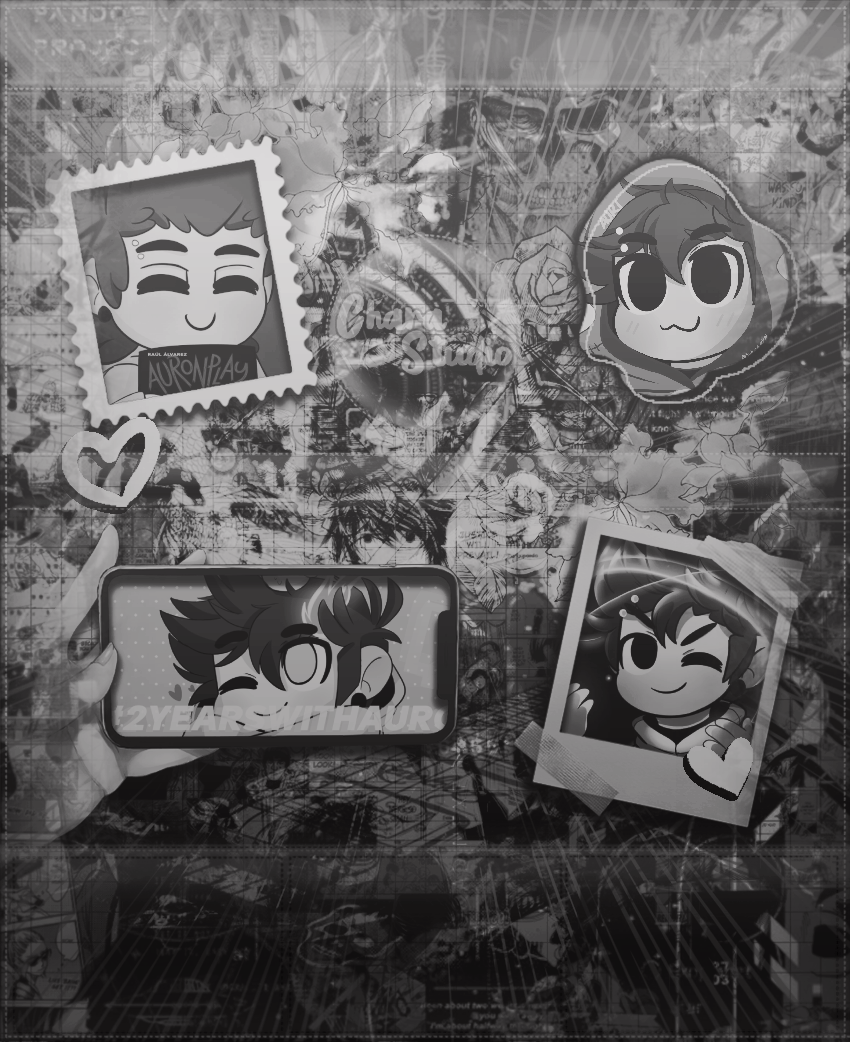 Manga B&amp;W Banner